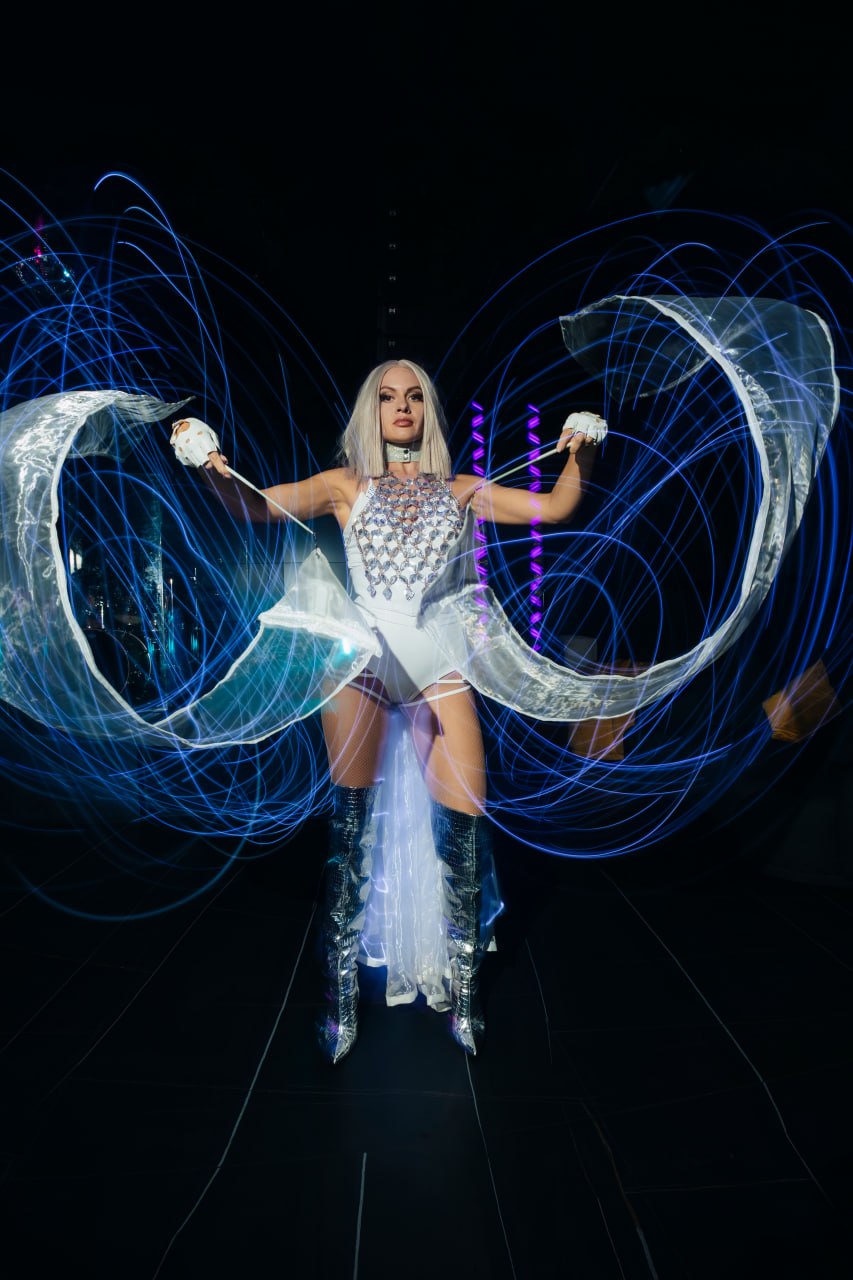 Goddess costume portrait